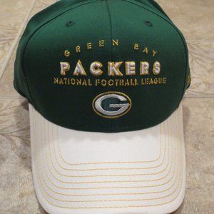 NFL Green Bay Packers Baseball Cap Hat, Green & White (64)